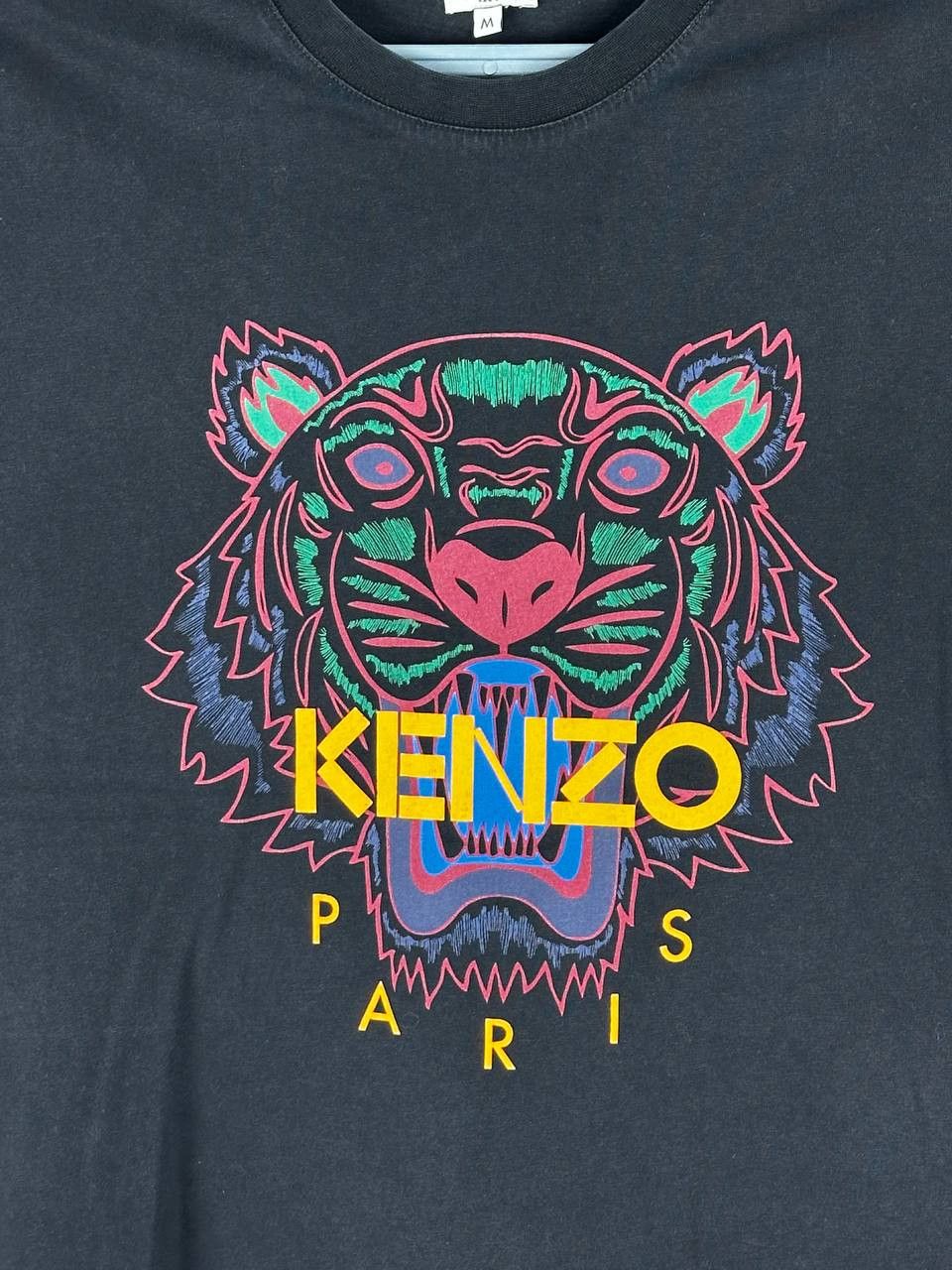 Kenzo Kenzo Paris big tiger Black t-shirt Size US M / EU 48-50 / 2 - 4 Thumbnail