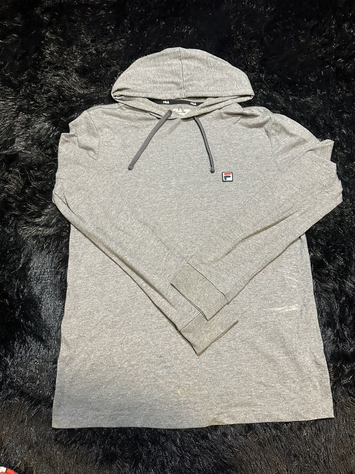 Fila Grey Fila Light Hoodie Size US M / EU 48-50 / 2 - 1 Thumbnail