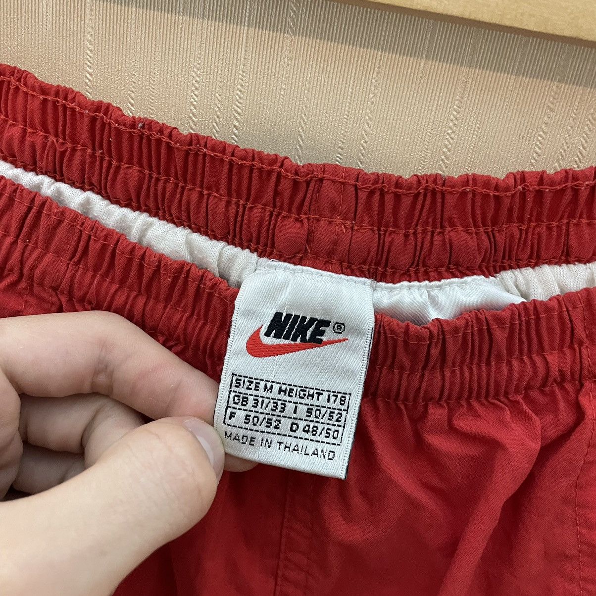 Nike × Vintage Nike vintage nylone shorts 90s Size US 32 / EU 48 - 6 Thumbnail