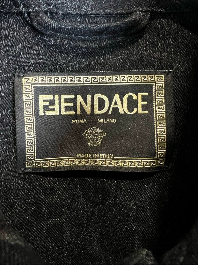 Versace Versace The old flower is full of logo denim jacket and ja Size US M / EU 48-50 / 2 - 5 Thumbnail