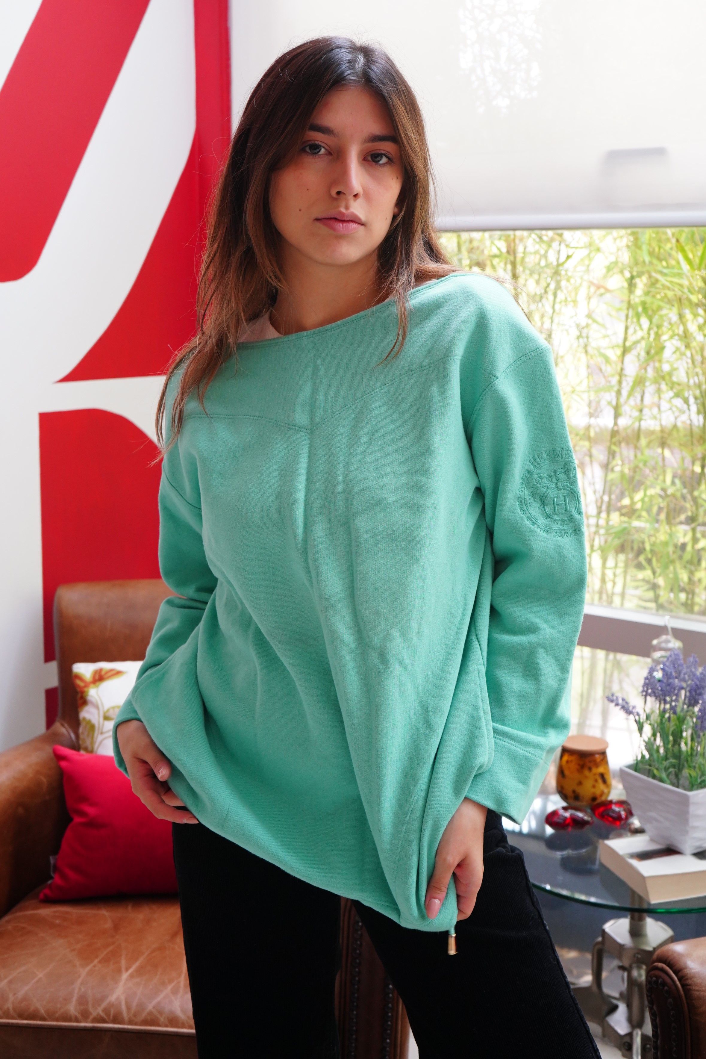 Hermes Hermès sweatshirt Size M / US 6-8 / IT 42-44 - 1 Thumbnail