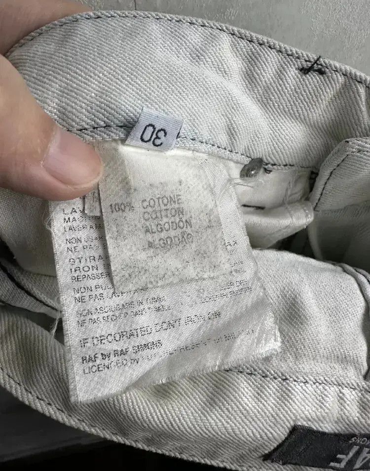 Raf Simons Raf by Raf Simons 07SS Painted Denim-2505 Size US 30 / EU 46 - 4 Thumbnail