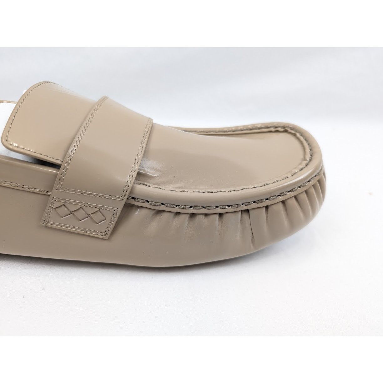 Bottega Veneta o1rshd1 Latex Lux Ride Loafers in Semsame Light Size US 12 / EU 45 - 4 Thumbnail