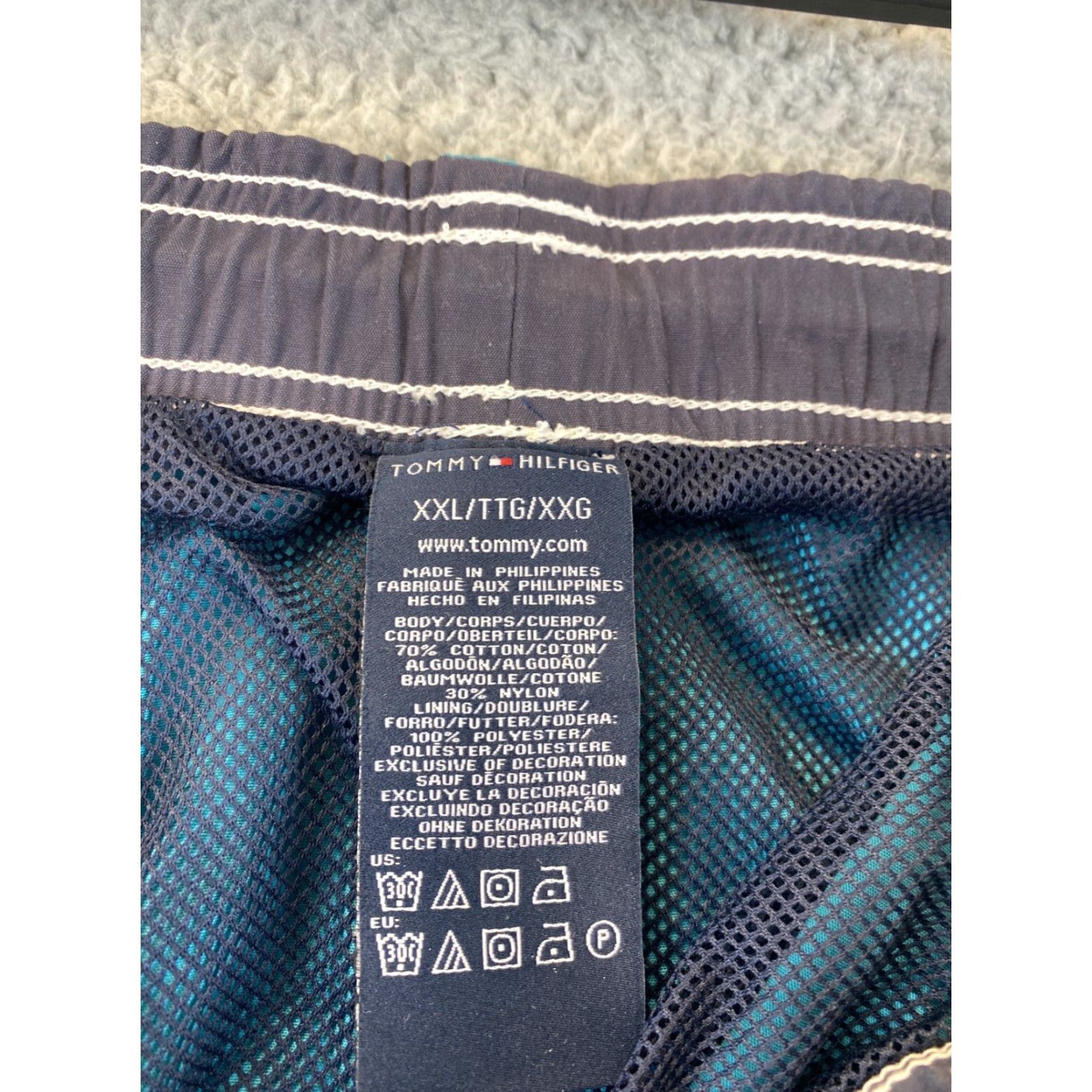 Tommy Hilfiger Tommy Hilfiger SZ XXL Mens Mint Green Khaki Casual Shorts Classic Fit 58-21 Regular Size 40 Green Chino Surf Sorts / 58-21 Size US 40 / EU 56 - 6 Thumbnail