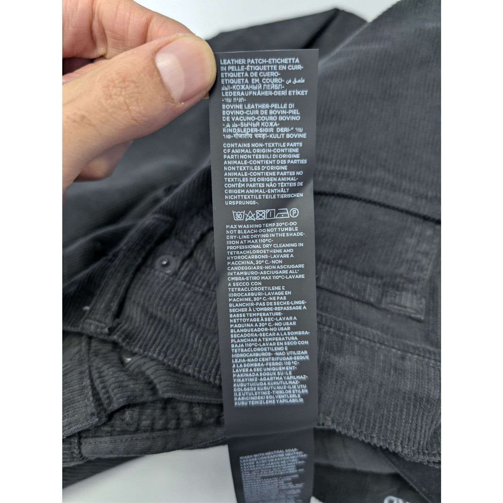 Tom Ford o1rshd1 Vintage Slim-Fit Denim Jeans in Black Washed Size US 34 / EU 50 - 19 Thumbnail