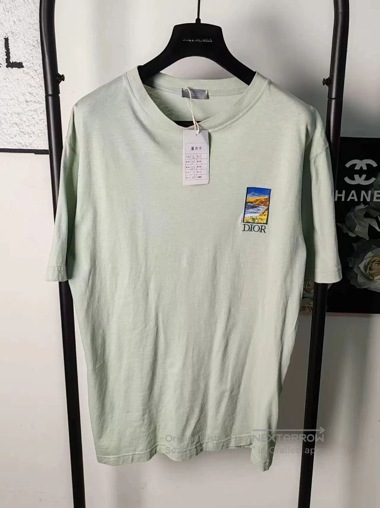 Dior Dior Embroidered Logo Short Sleeve Shirt. Size US M / EU 48-50 / 2 - 1 Thumbnail