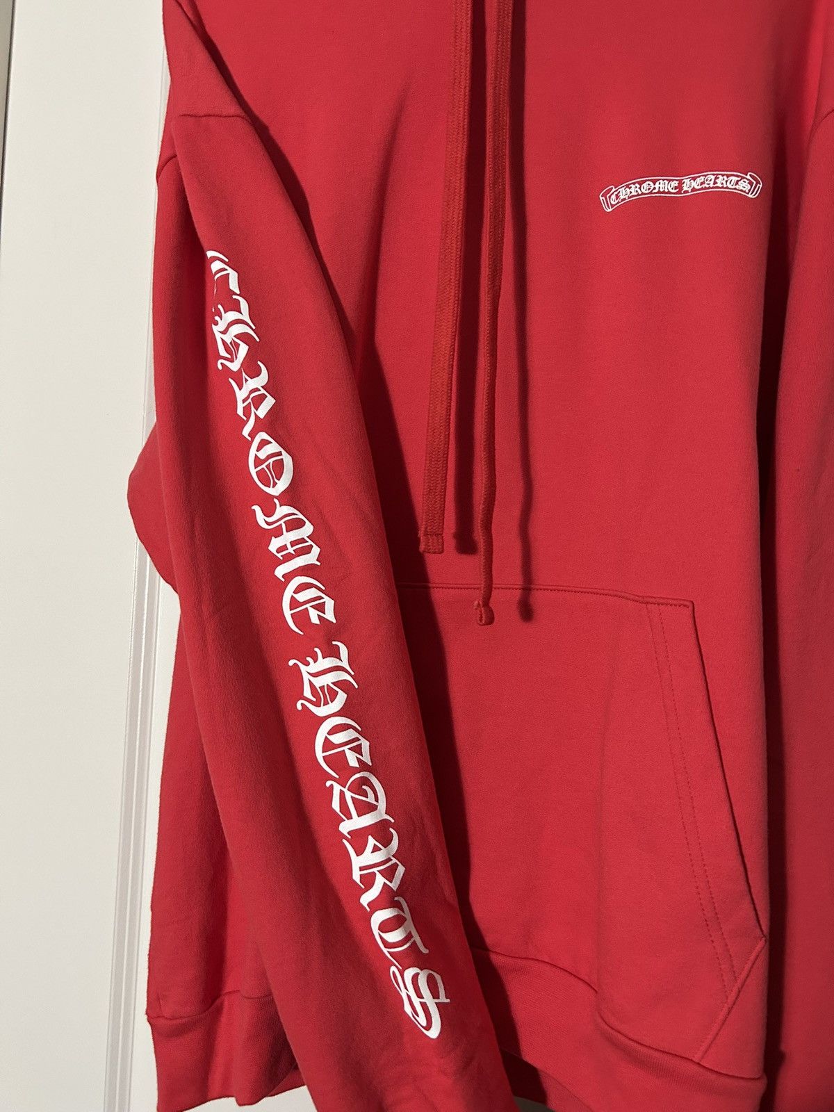 Chrome Hearts Chrome hearts hoodie red logo scroll Size US XL / EU 56 / 4 - 4 Thumbnail
