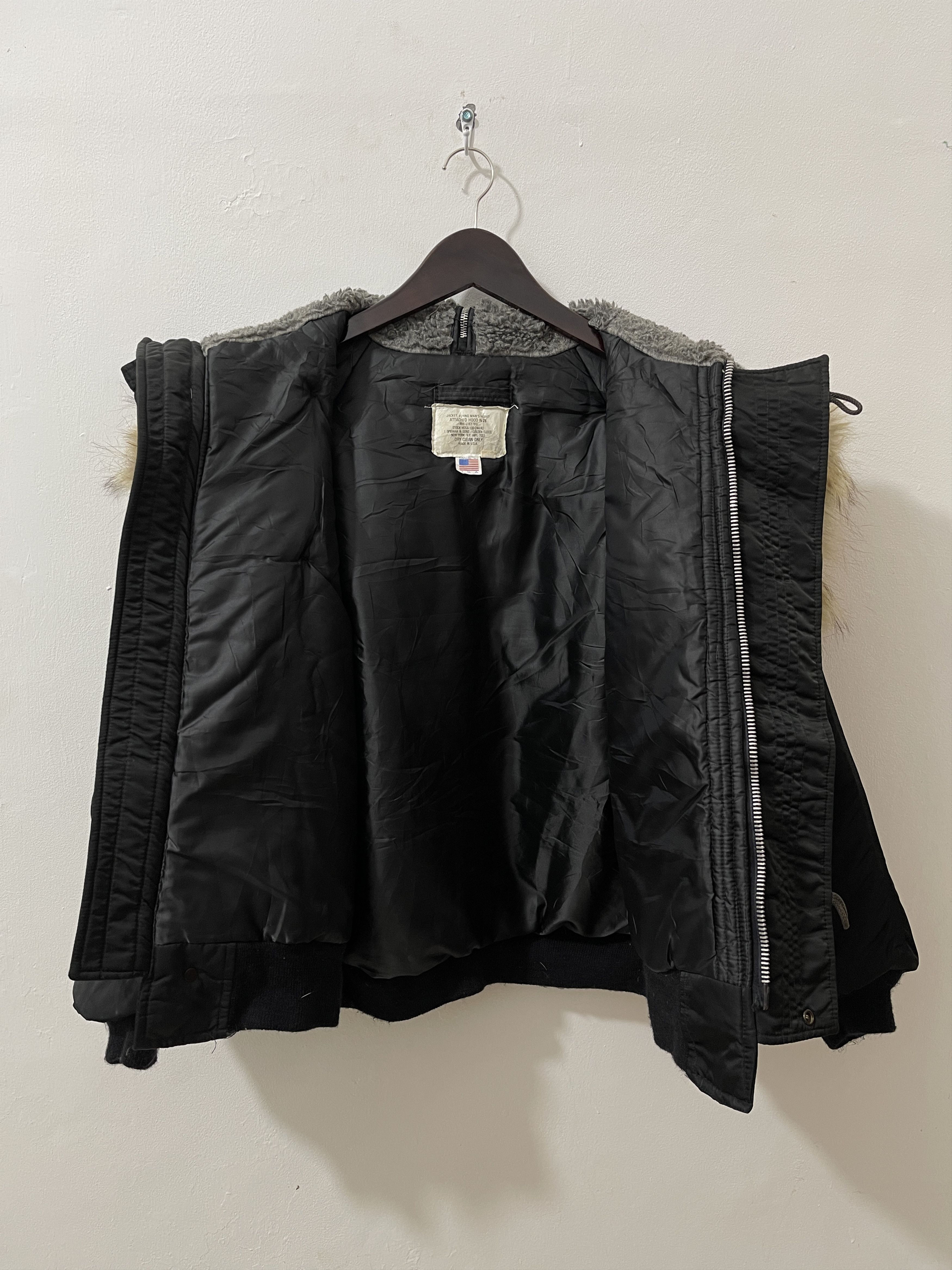 I. Spiewak And Sons Vintage Spiewak USA OG Military Flying Bomber Jacket Size US L / EU 52-54 / 3 - 3 Thumbnail