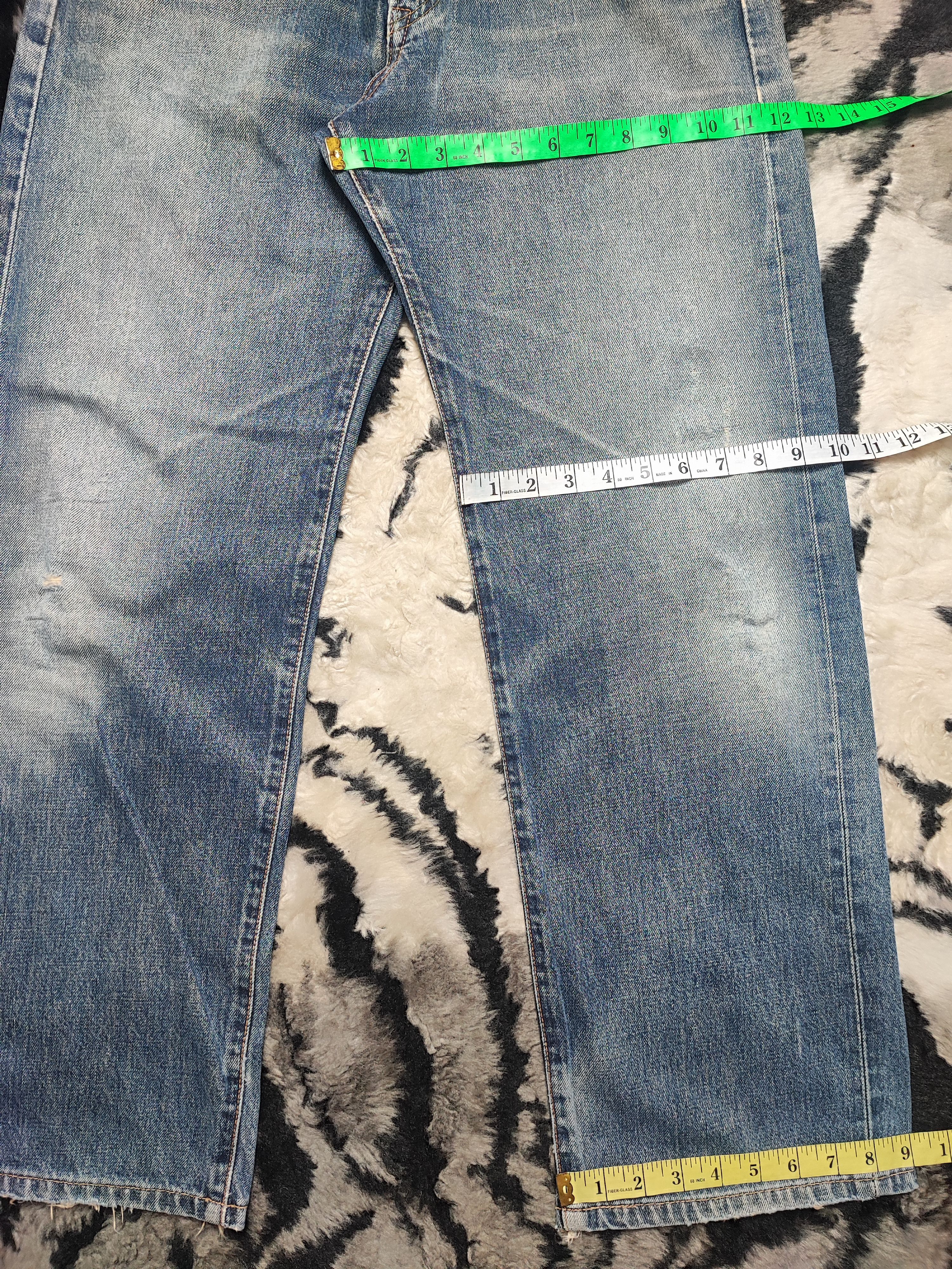 Japanese Brand Vintage Edwin Selvedge 505x Denim Jean Size US 30 / EU 46 - 7 Thumbnail