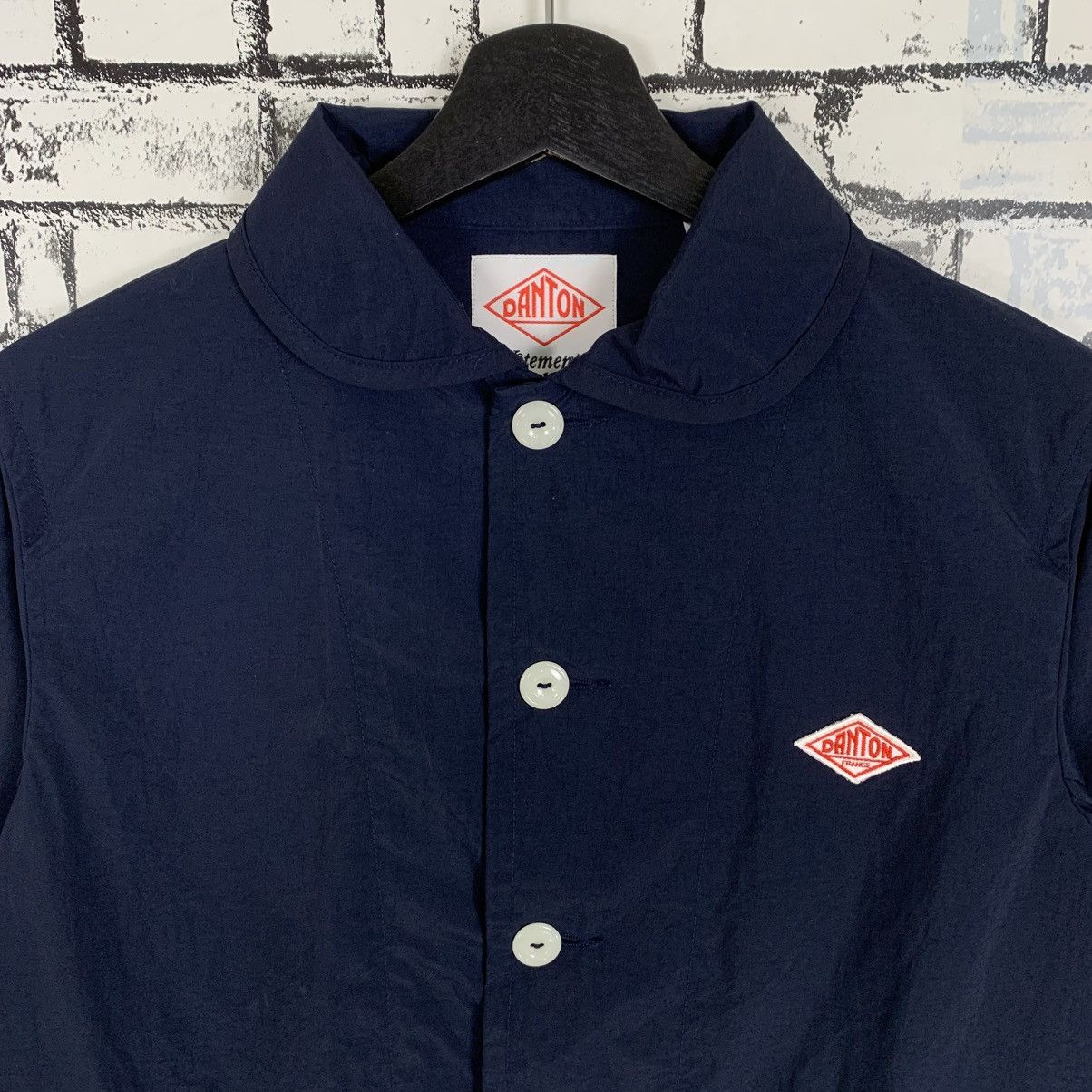 Danton × Japanese Brand × Vintage Vintage Danton x Beams Navy Coat Women Size Small Size US M / EU 48-50 / 2 - 4 Thumbnail