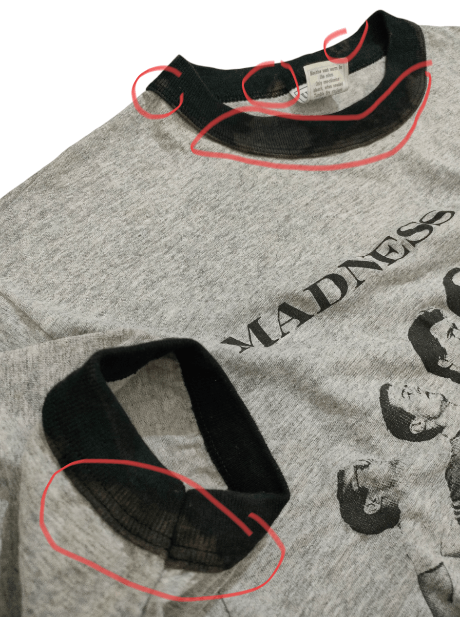 Band Tees × Vintage Vintage 90s MADNESS One Step Beyond T-Shirt Size US L / EU 52-54 / 3 - 5 Thumbnail