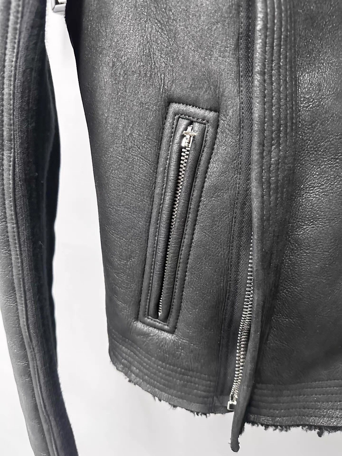 Rick Owens Rick Owens Shearling Fur Integrated Coat K34 Size S / US 4 / IT 40 - 5 Thumbnail