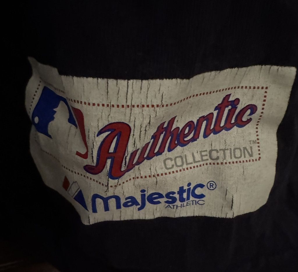 Majestic Boston Red Sox Majestic Short Sleeve Tee Men's XL Blue MLB Size US XL / EU 56 / 4 - 3 Thumbnail