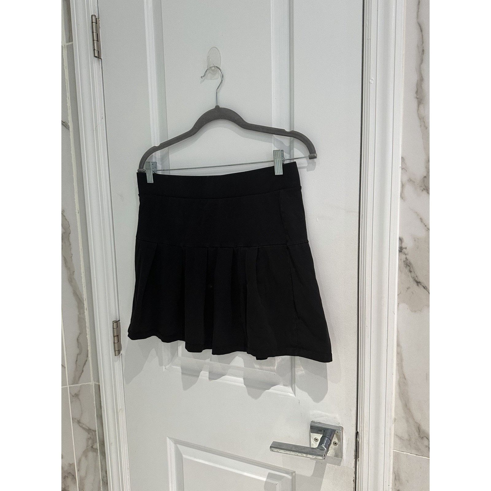 Primark Primark Women’s Black Drop-Waist Mini Skirt Size 8 / Medium Size 30" / US 8 / IT 44 - 7 Thumbnail