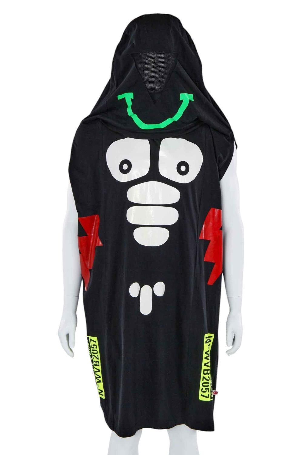 Walter Van Beirendonck 2009 Anatomy Oversized Mask Hood Top Size US S / EU 44-46 / 1 - 1 Thumbnail