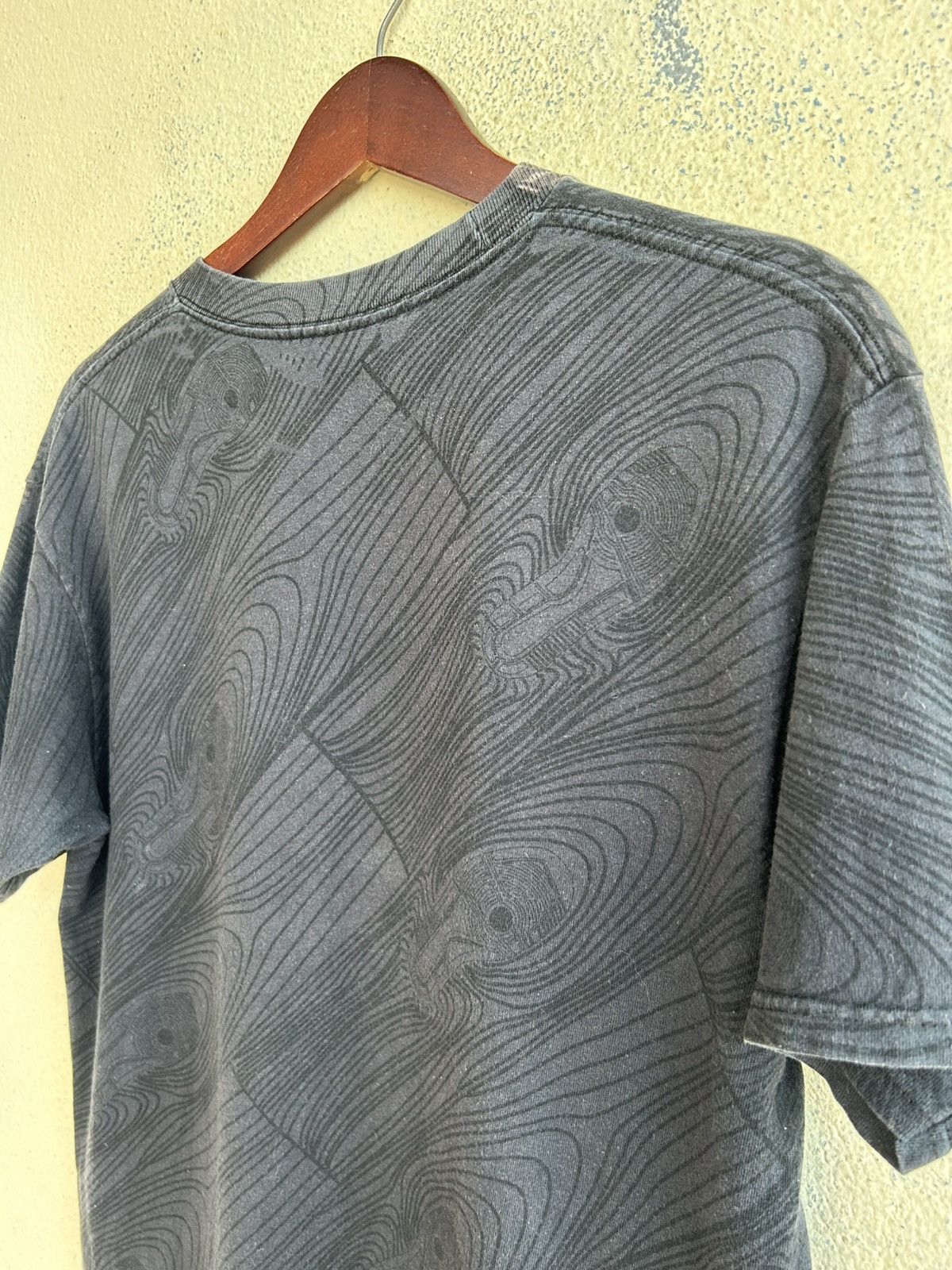 Nike × Stussy Vintage Rare Stussy X Nike Court Force Tshirt Size US M / EU 48-50 / 2 - 6 Thumbnail