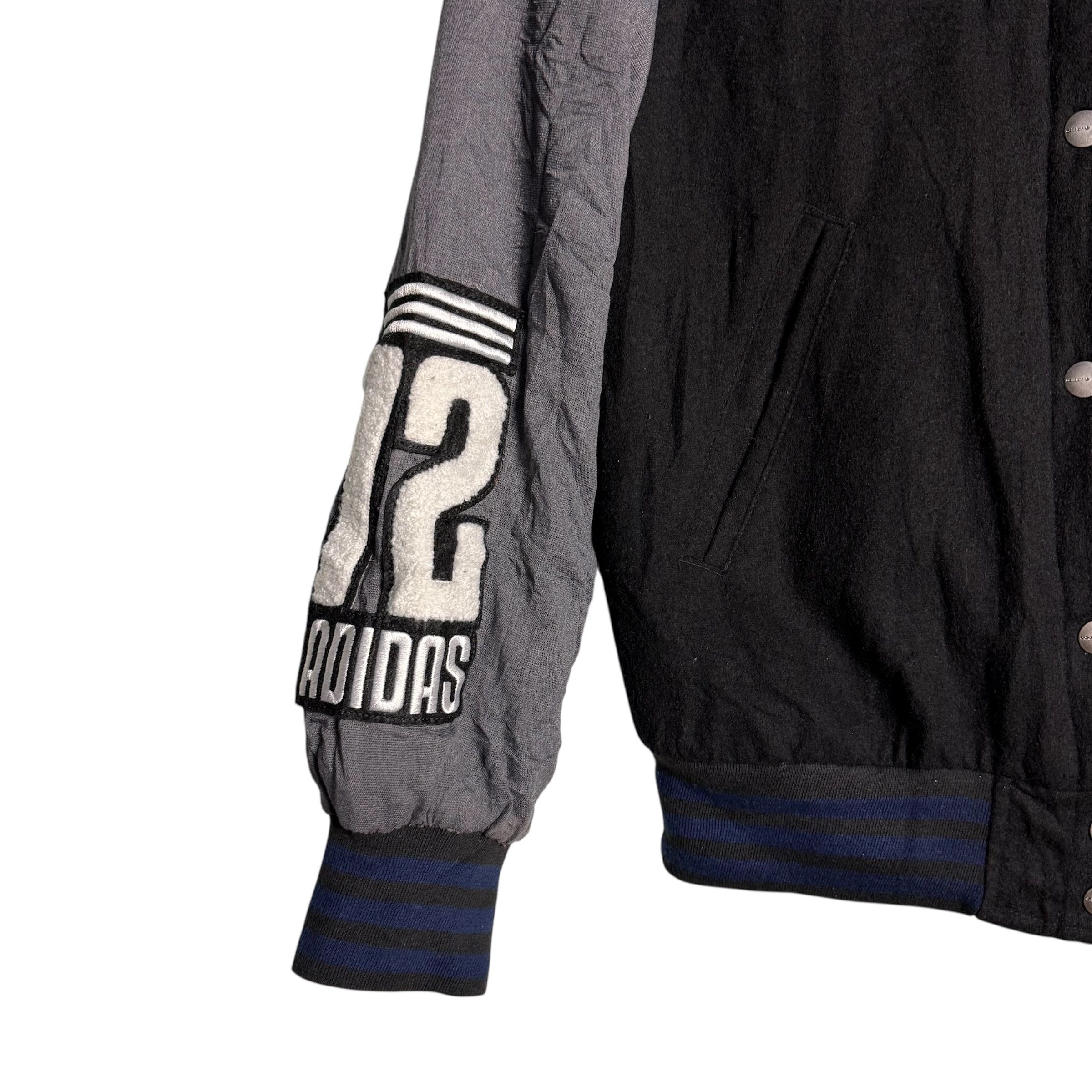 Adidas 🔥RARE🔥Vintage Adidas Originals Wool Lining Varsity Jacket Size US M / EU 48-50 / 2 - 3 Thumbnail