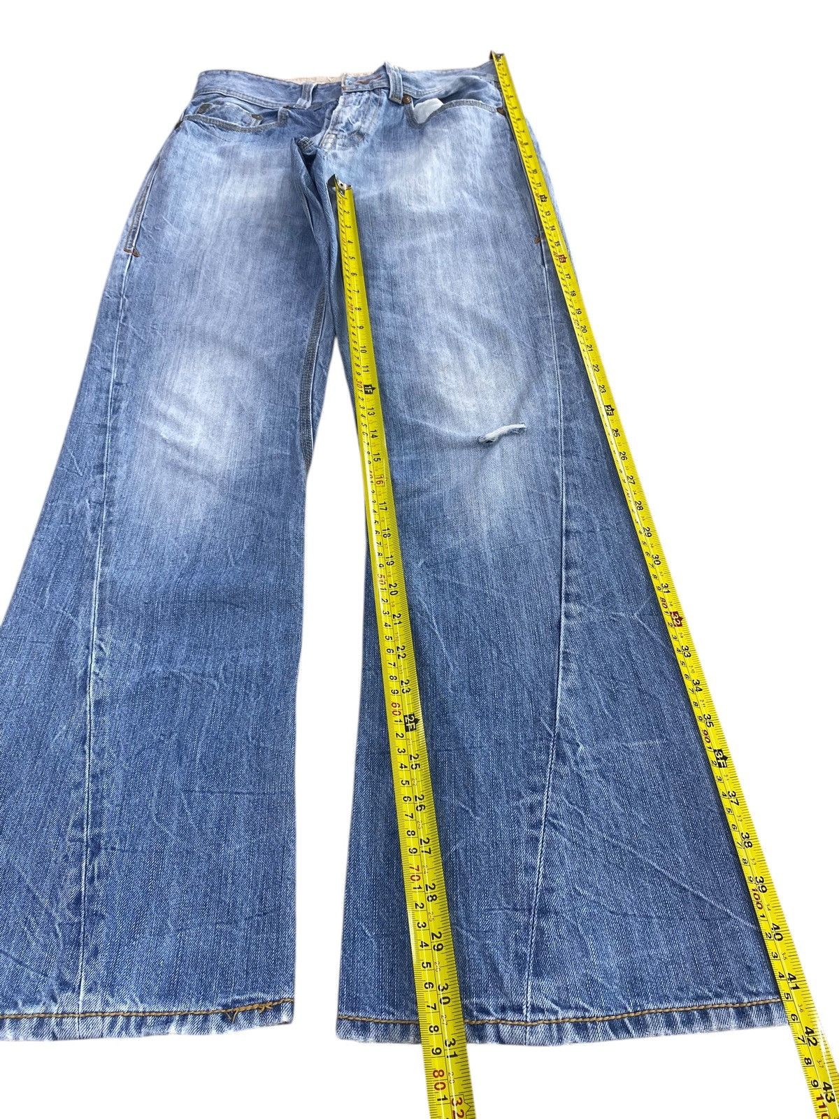 Japanese Brand Japanese Brand Thunder Wash Style Flare Jeans Size US 29 - 7 Thumbnail