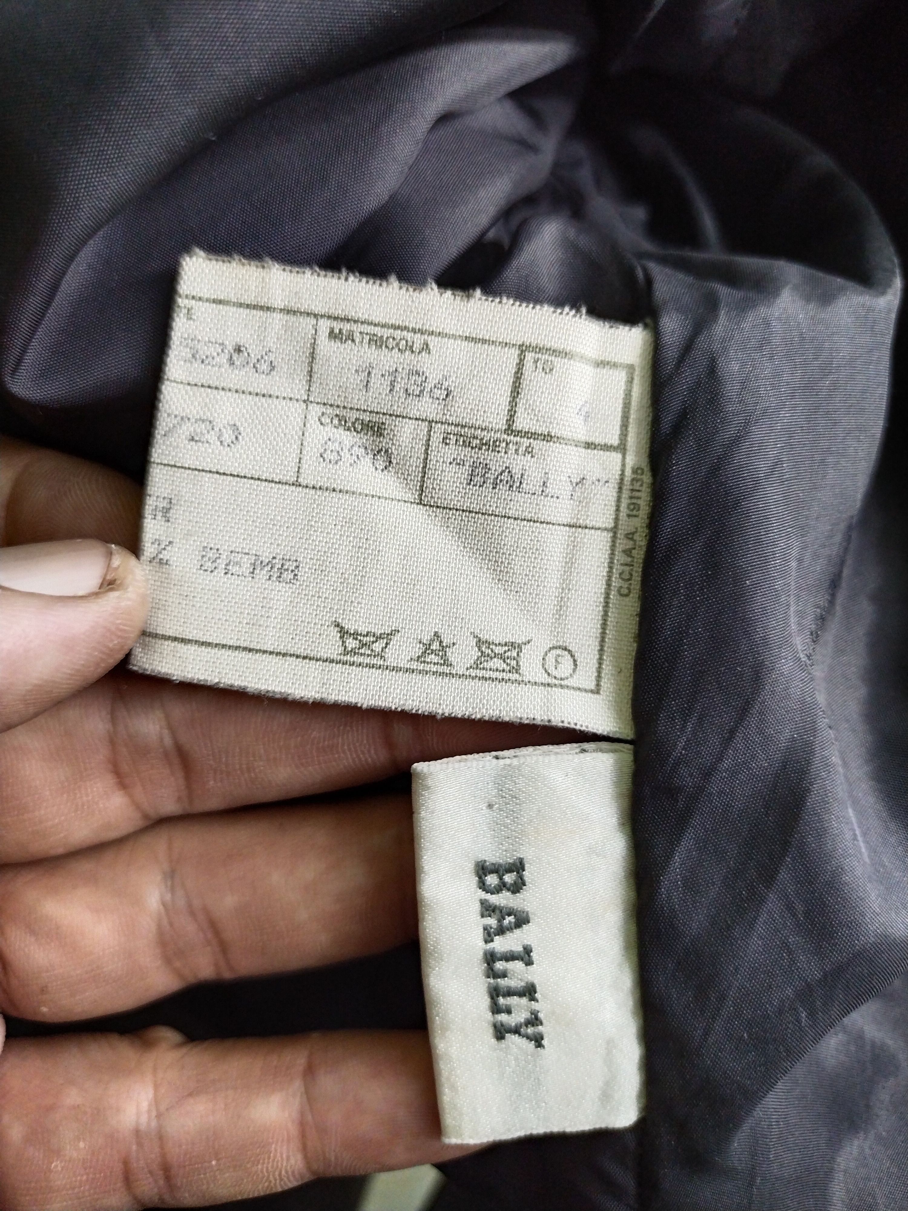 Bally Vintage Bally Made in Italy Coat Jacket Size L / US 10 / IT 46 - 12 Thumbnail