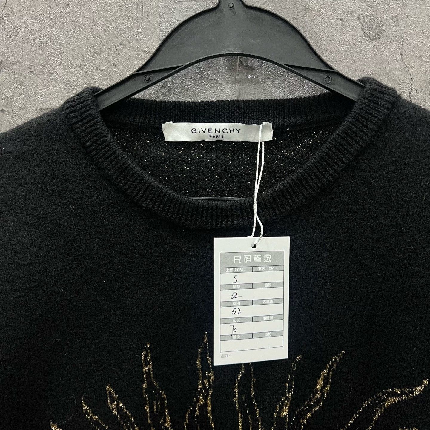 Givenchy Givenchy Sun God Wool Knit Sweater Size US S / EU 44-46 / 1 - 4 Thumbnail