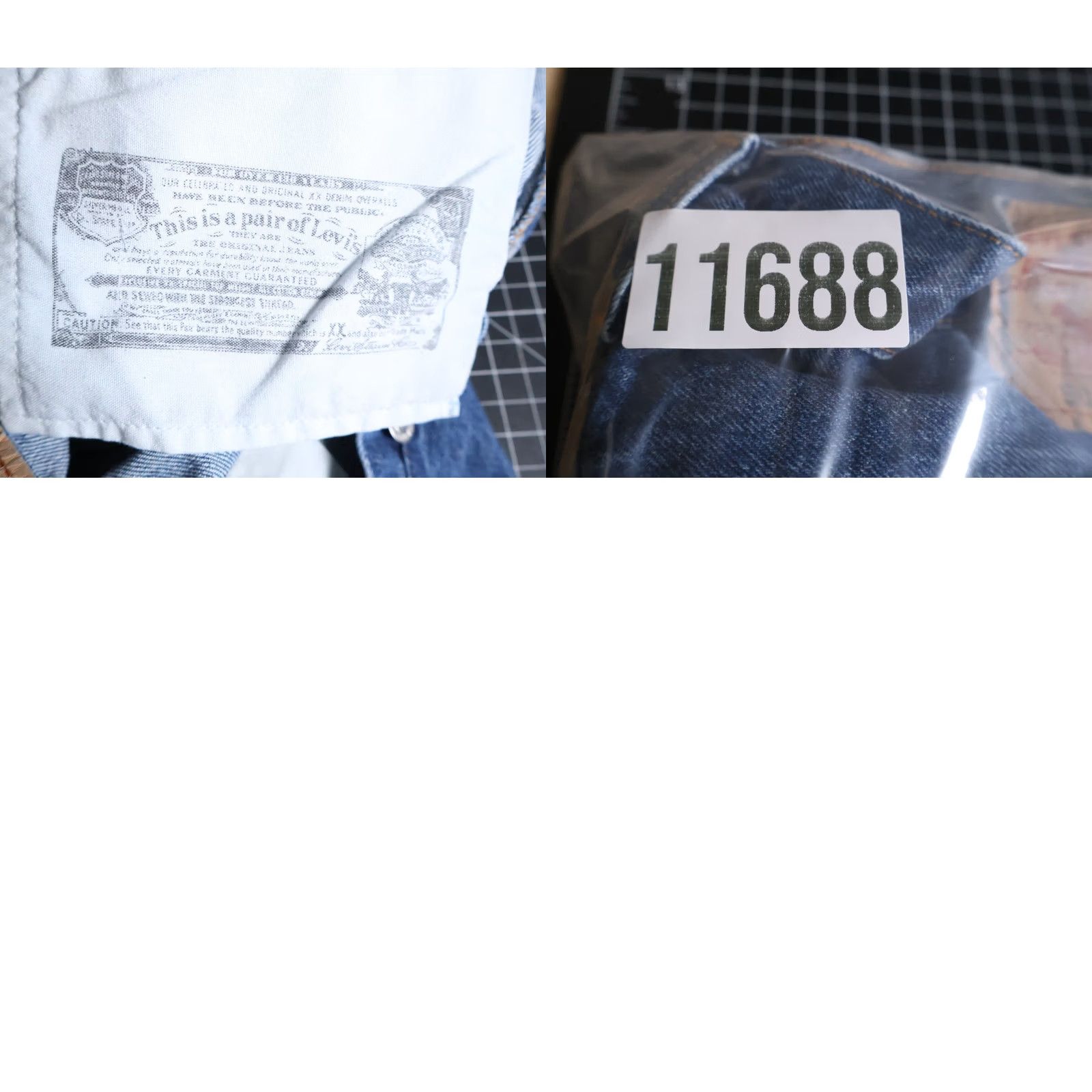 Levi's VINTAGE Levi's Jeans 501 XX Denim Button Fly Straight 34 x 29 Men 90s Blue Size US 34 / EU 50 - 10 Thumbnail