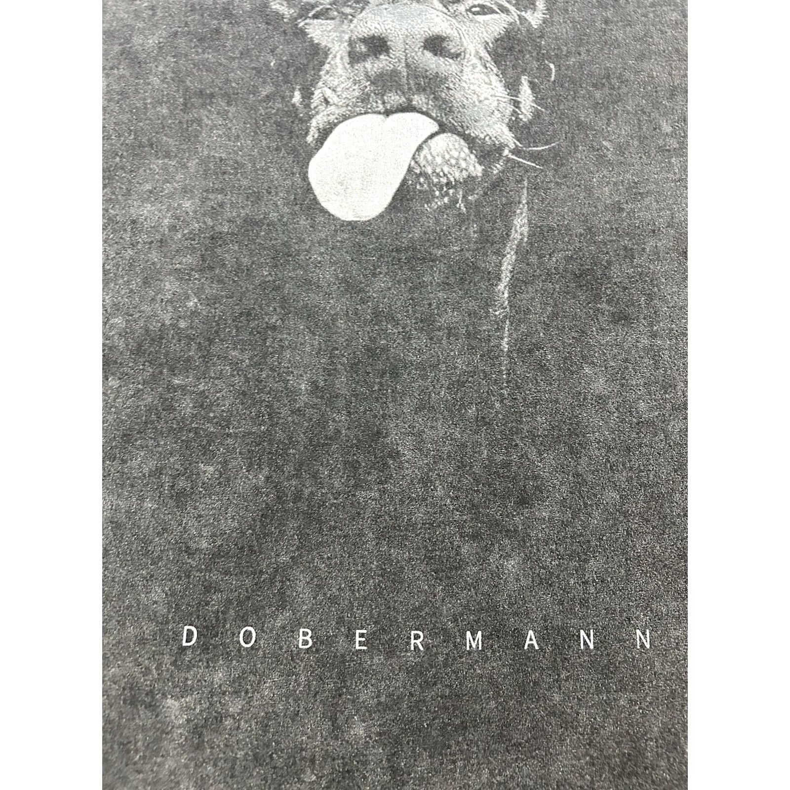 Vintage Elfric Eden Dobermann Dog Graphic Tee Shirt Mens XXL Black Acid Size US XXL / EU 58 / 5 - 3 Thumbnail