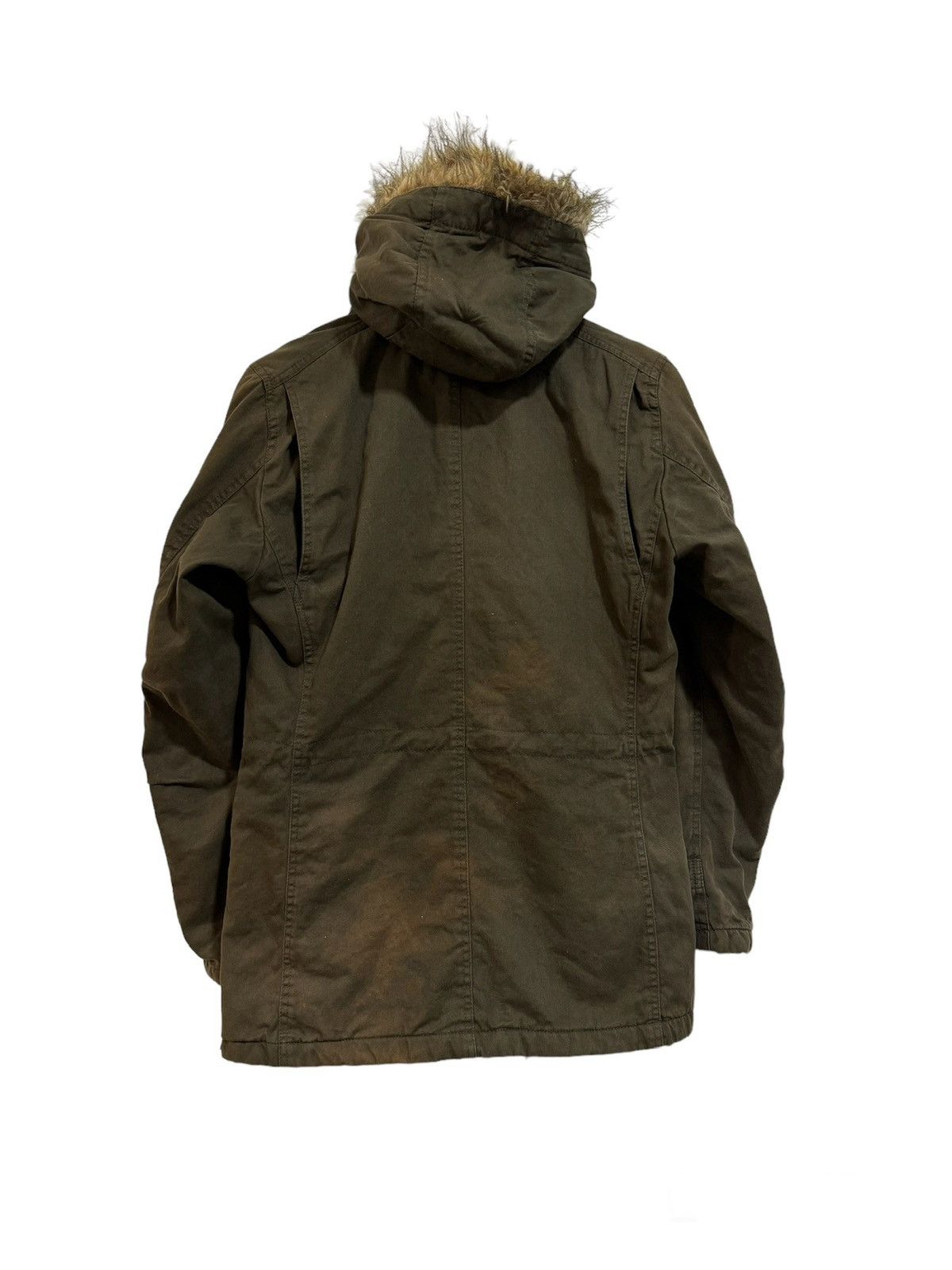 If Six Was Nine × Le Grande Bleu (L.G.B.) × Nicole Club Hideaways by Nicole Fur Hooded Jacket Size M / US 6-8 / IT 42-44 - 4 Thumbnail
