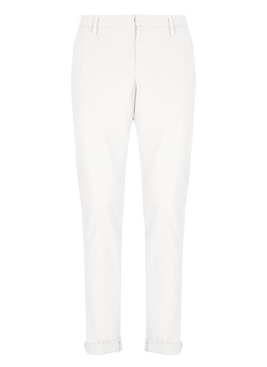Dondup DONDUP Men Straight Pants UP235 GSE046 IZ1000 White Size US 34 / EU 50 - 1 Thumbnail