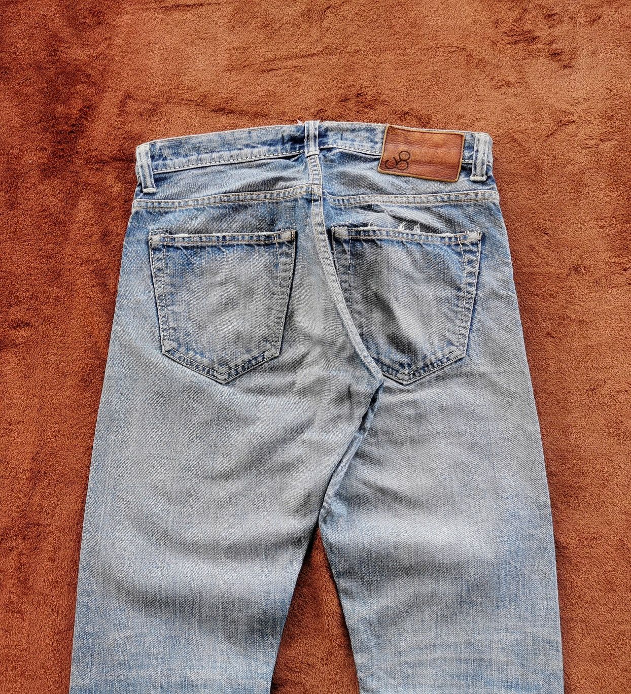 Johnbull Johnbull Selvedge Distressed Denim Shorts Size US 30 / EU 46 - 7 Thumbnail