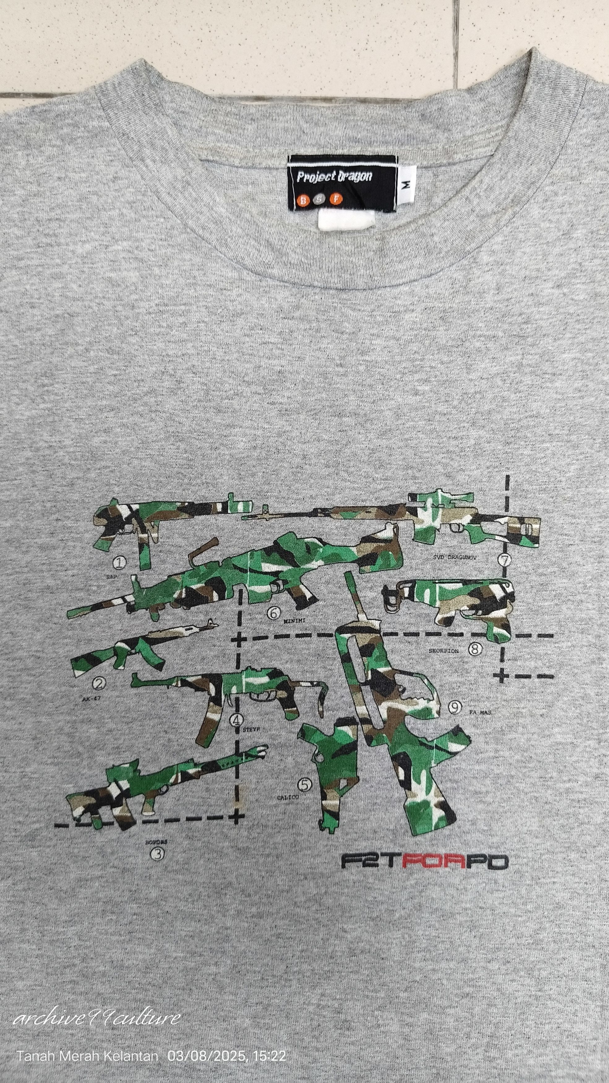 Futura BSF Project Dragon (FUTURA 2000 BLEU STASH) Tee Size US M / EU 48-50 / 2 - 8 Thumbnail