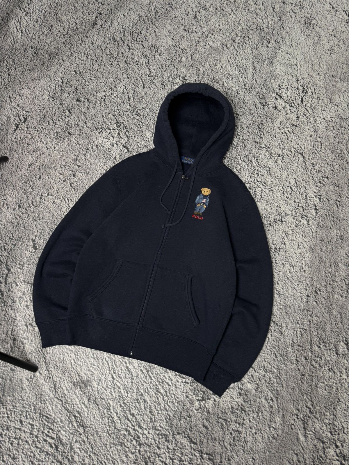 Polo Ralph Lauren Zip Hoodie Polo Ralph Lauren Bear Size US S / EU 44-46 / 1 - 1 Thumbnail
