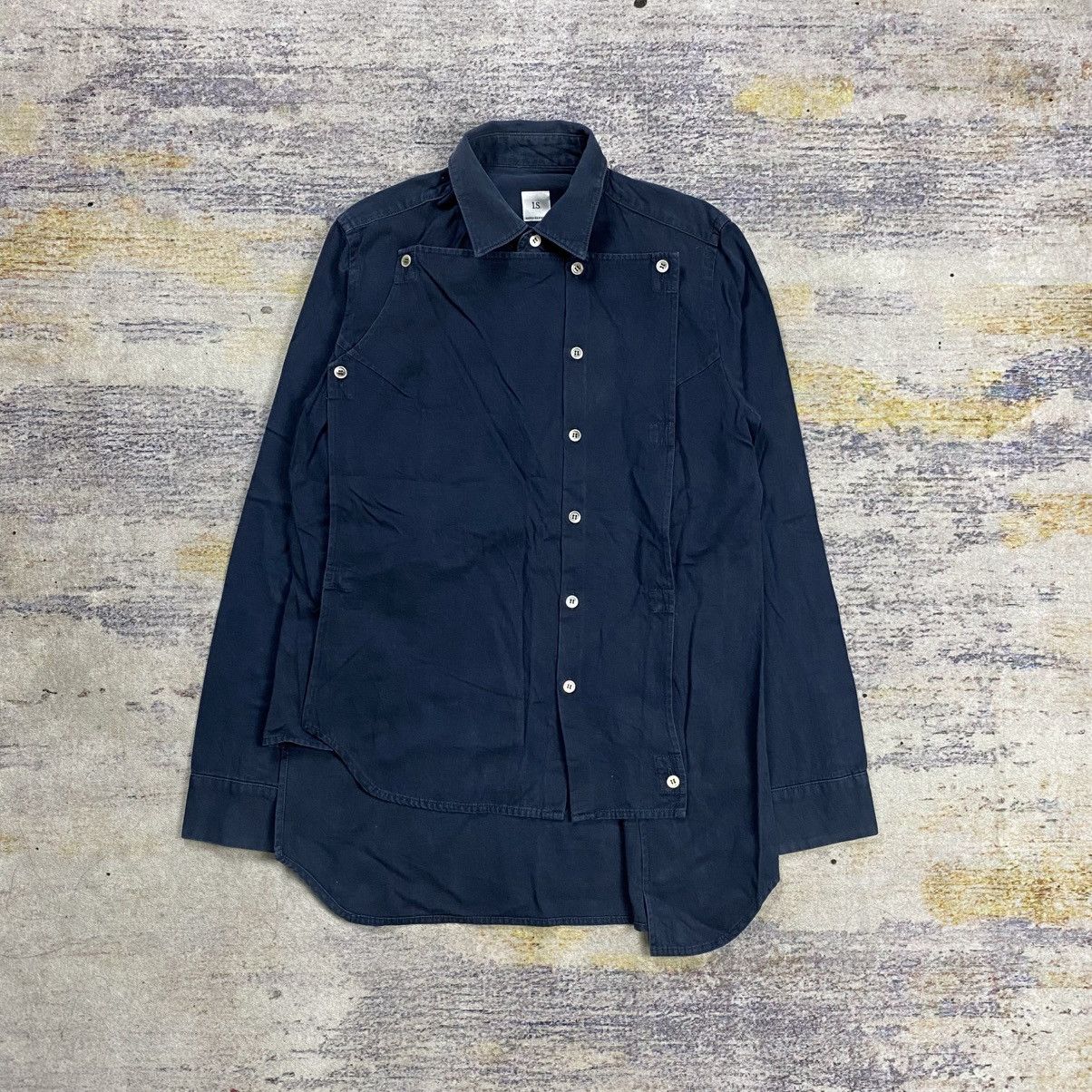 Issey Miyake I.S sunao kuwahara multi button shirt Size US S / EU 44-46 / 1 - 1 Thumbnail