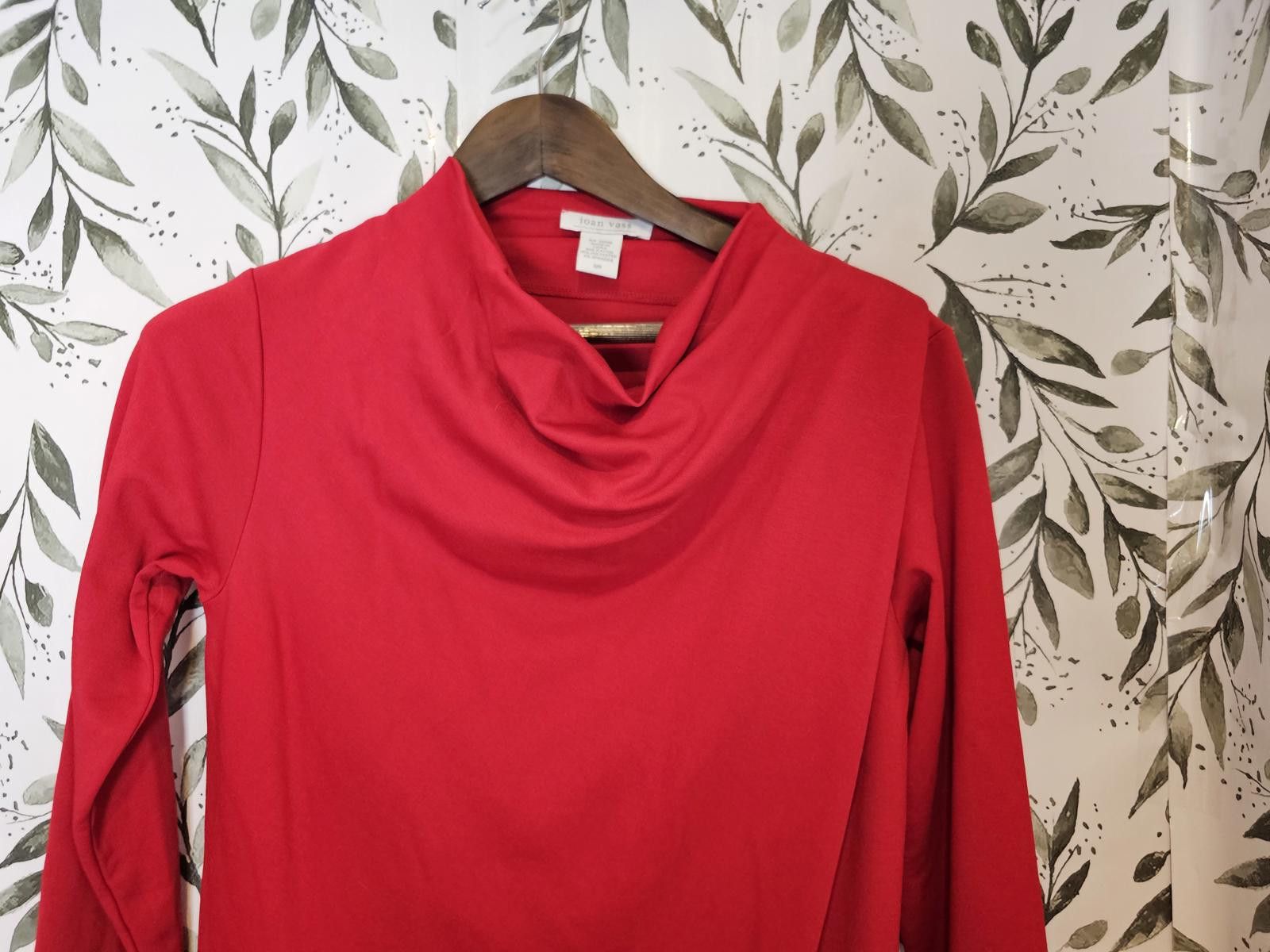 Other Joan Vass Dress Red Womens Size S Spandex Form Fitting Size S / US 4 / IT 40 - 3 Thumbnail