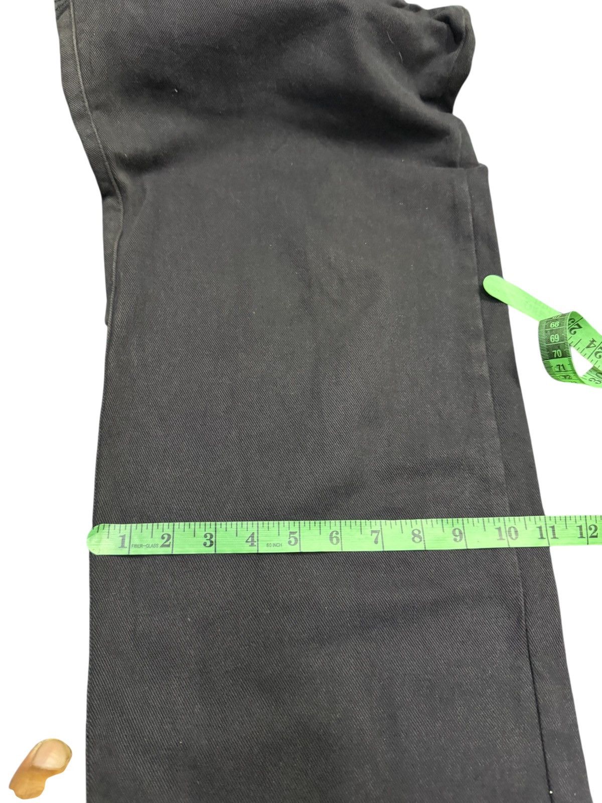 Sean John Vintage Sean Jean Super Black Baggy Denim Embroidered Size US 34 / EU 50 - 15 Thumbnail