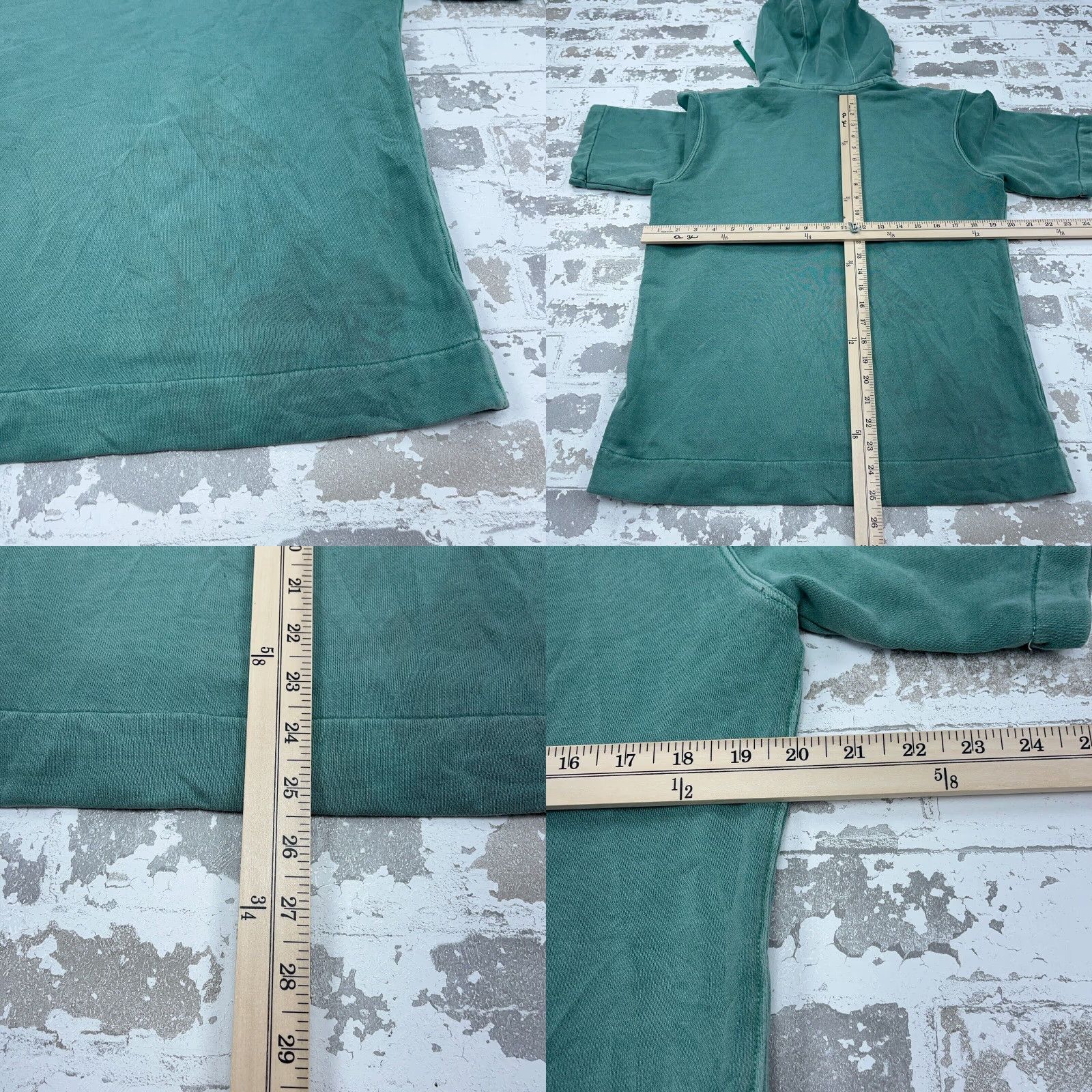 Nike Nike Hoodie Men Small Green Sweatshirt Short Sleeve Faded Gym Training Shirt Size US S / EU 44-46 / 1 - 8 Thumbnail