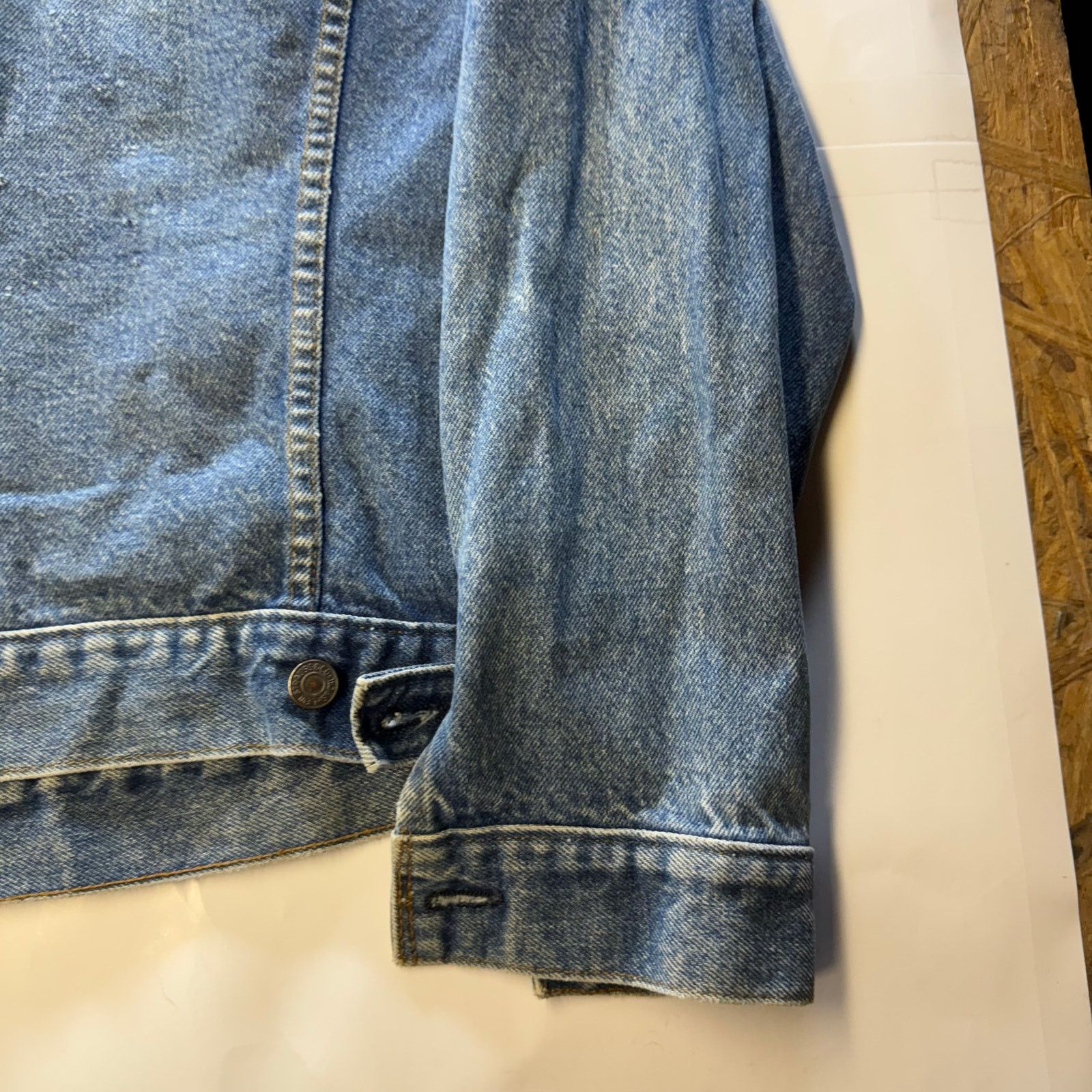 Levi's Levi Denim Jacket With Patches Size 36 Size XS / US 0-2 / IT 36-38 - 13 Thumbnail