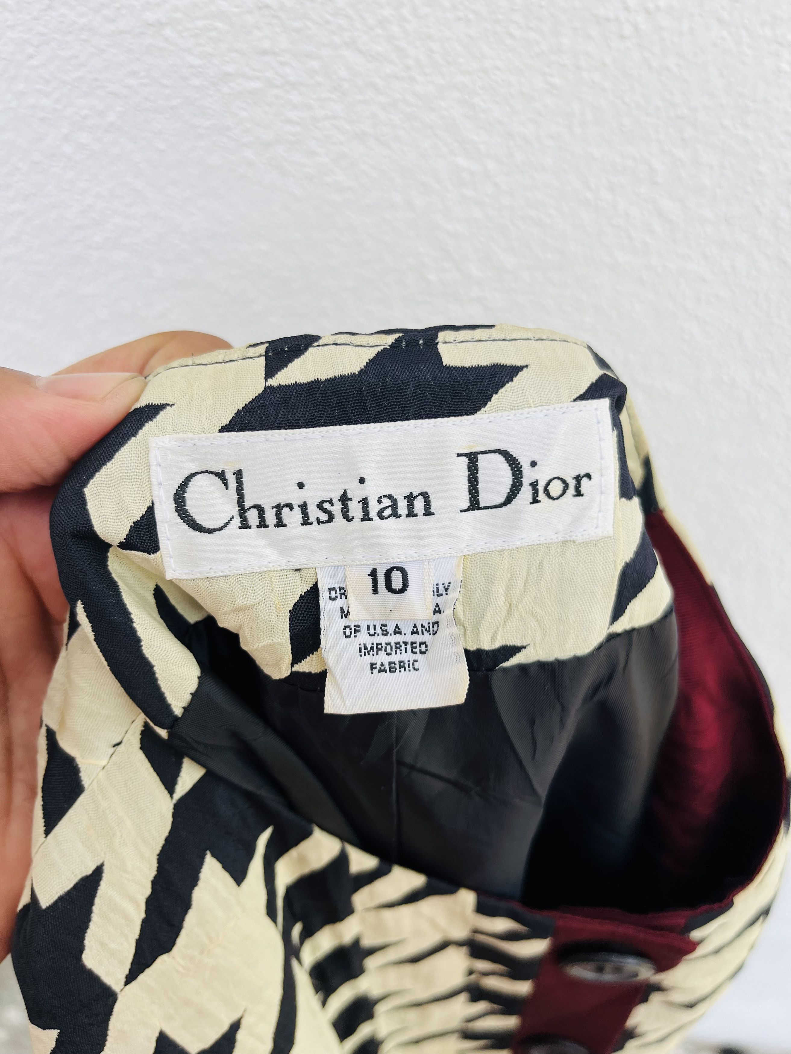 Christian Dior Monsieur Vintage Christian Dior Monogram Designer Fashion Style Size L / US 10 / IT 46 - 7 Thumbnail