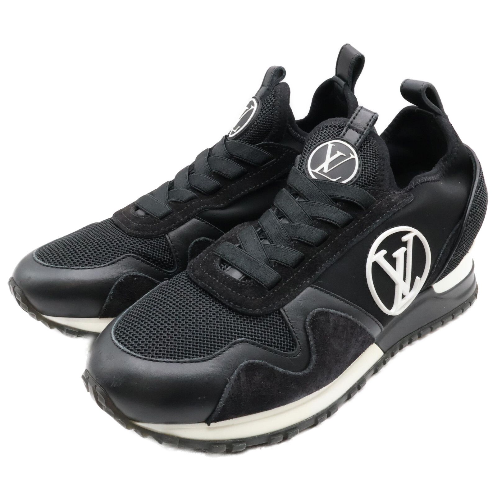Louis Vuitton Louis Vuitton Louis Vuitton Run Away Line Polyester Sneakers Textile Shoes DUTY FREE for USA Size ONE SIZE - 1 Thumbnail