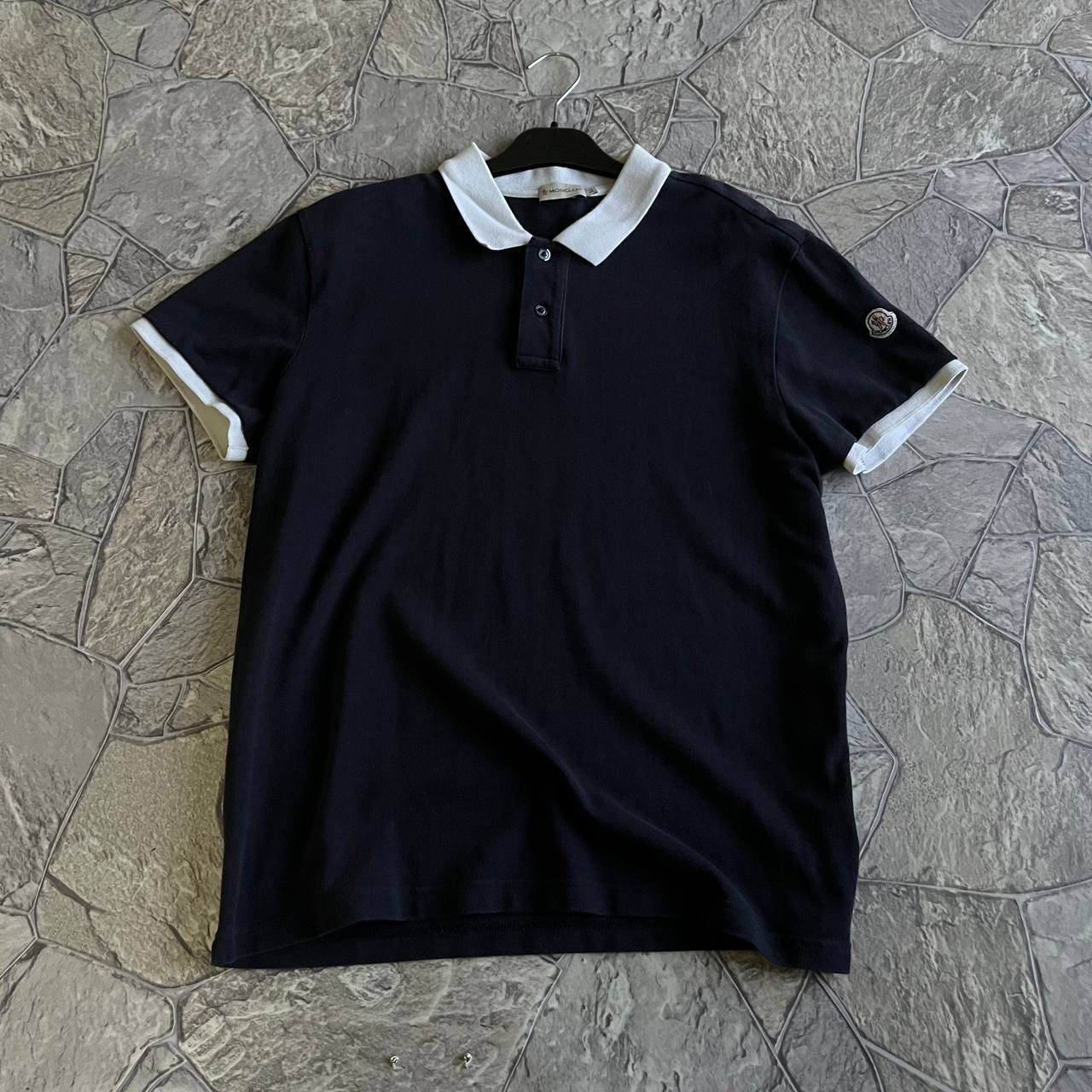 Moncler Moncler Polo T-Shirt Size US XL / EU 56 / 4 - 1 Thumbnail