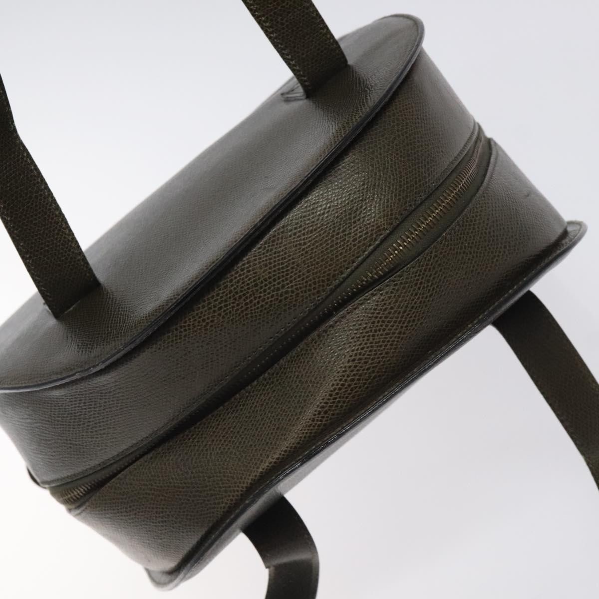 Celine CELINE Shoulder Bag Leather Green Gold Size ONE SIZE - 6 Thumbnail