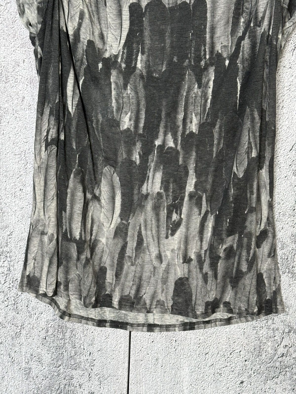 Isabel Marant Isabel Marant Feather Print Blouse Lightweight Linen Top Size M / US 6-8 / IT 42-44 - 5 Thumbnail