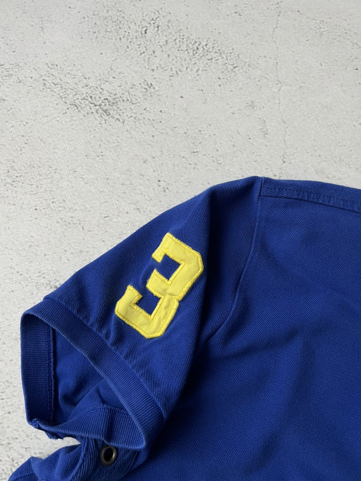 Polo Ralph Lauren Vintage Ralph Lauren Big Logo Polo Shirt XL – Number 3 Patch Size US XL / EU 56 / 4 - 11 Thumbnail