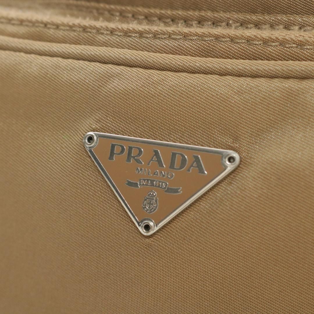 Prada Prada - Amazon Beige Nylon Shoulder Bag Triangle Logo Size ONE SIZE - 5 Thumbnail