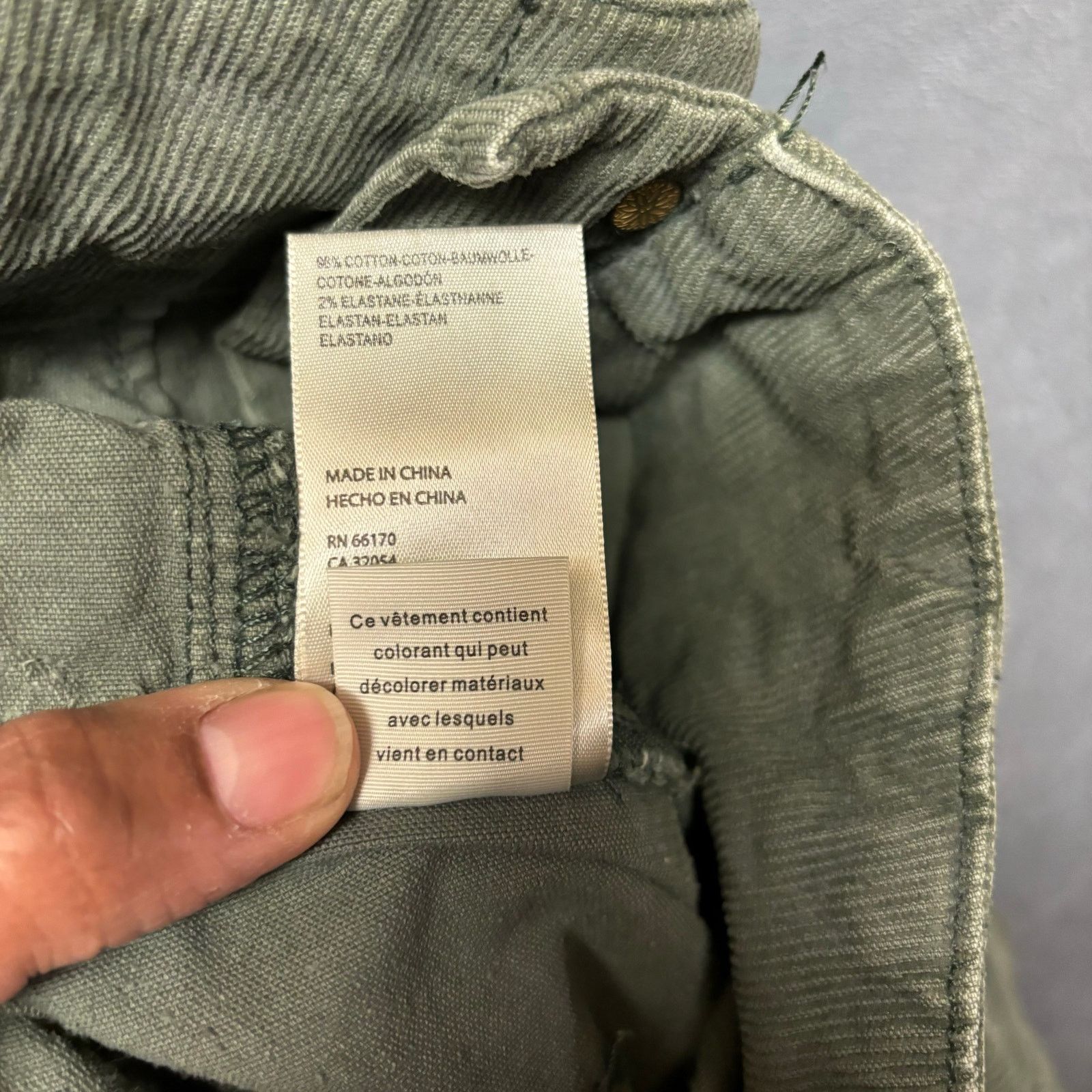 Other We The Free Bootleg Short Pants Corduroy Flare Size 32 Size 32" / US 10 / IT 46 - 11 Thumbnail