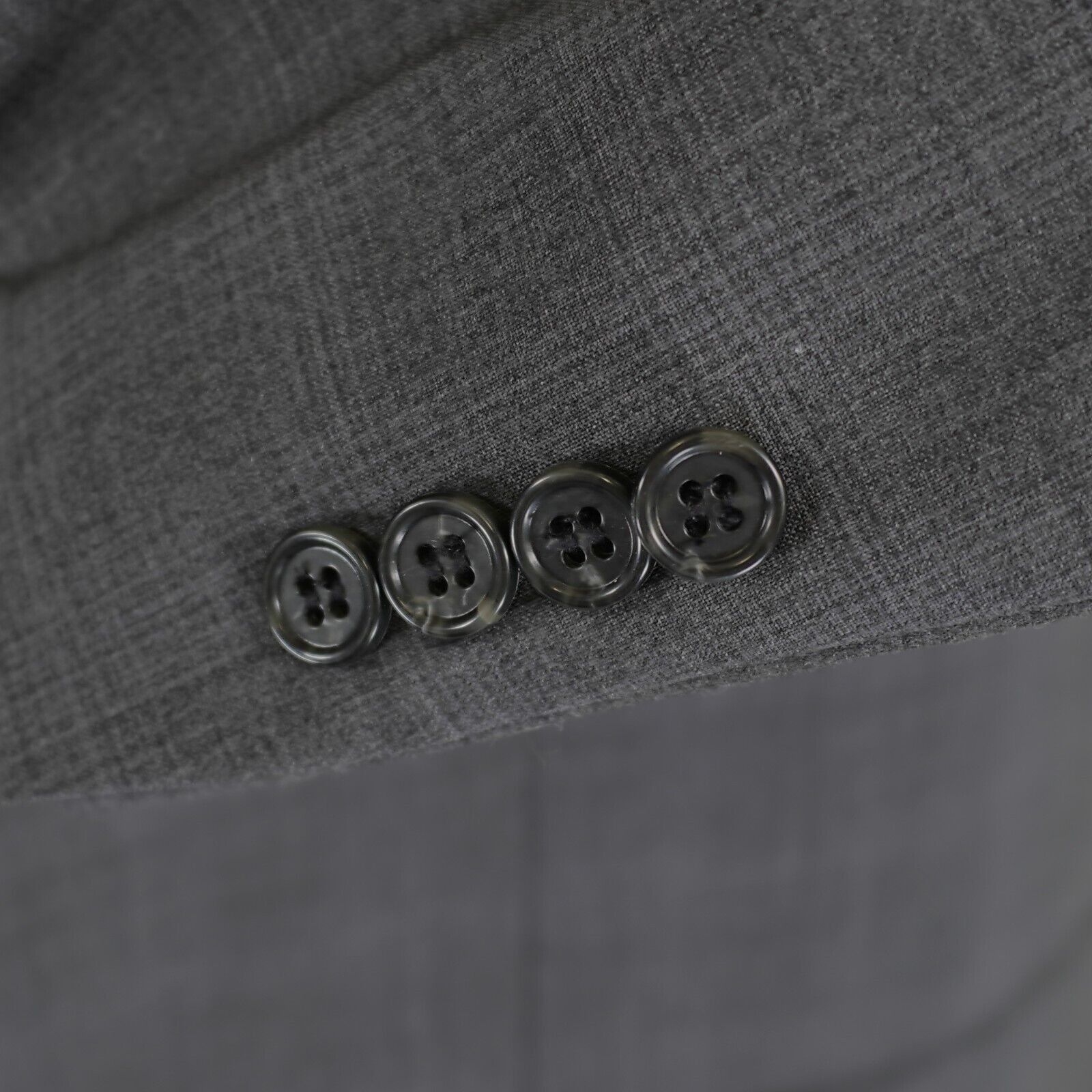 Joseph Abboud Joseph Abboud Wool Gray 2 Button Blazer 48L Tagged 50L Size 48L - 3 Thumbnail