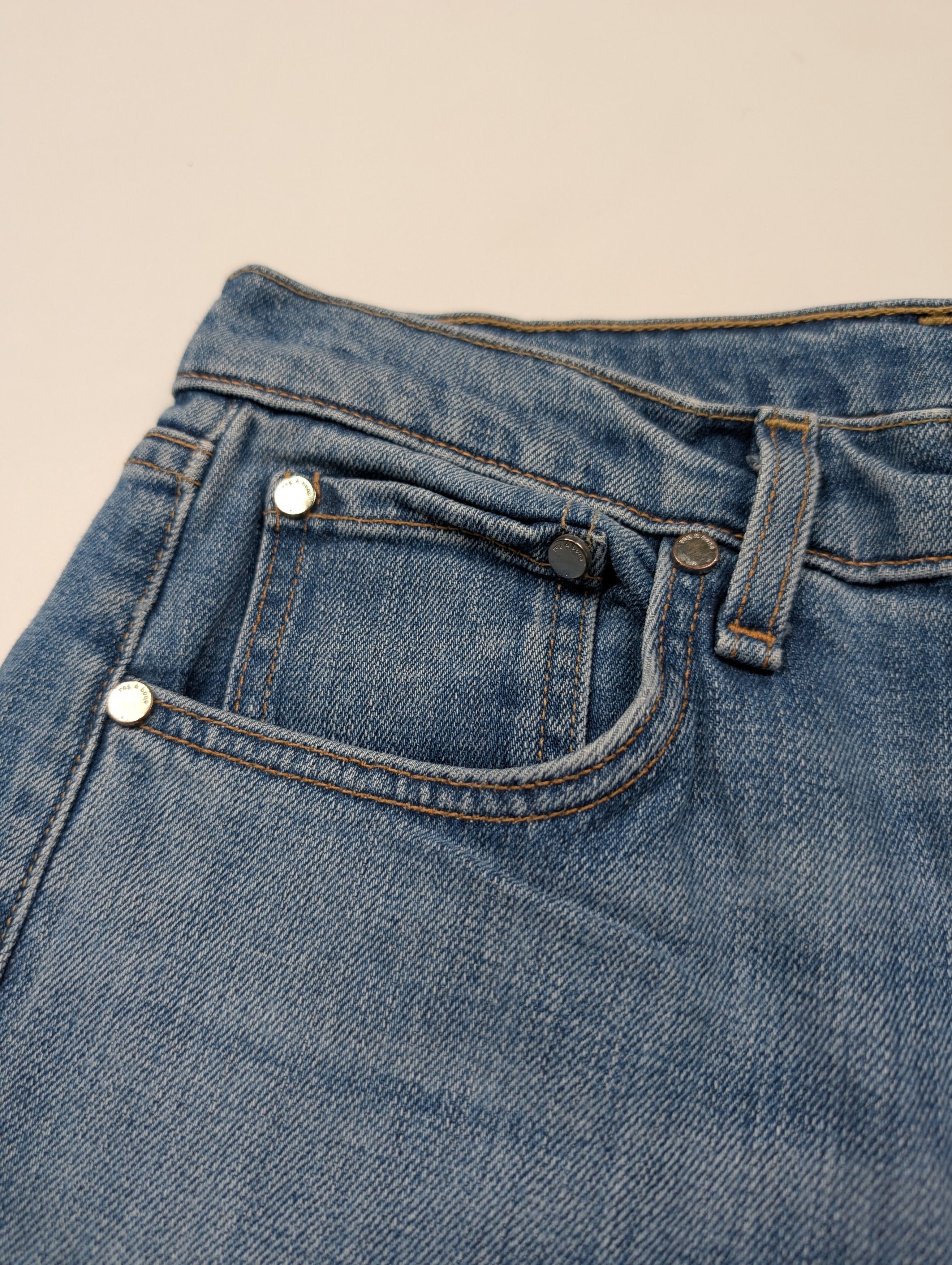 Rag & Bone Rag & Bone Blue Jeans With Ripped Ends Size 26" / US 2 / IT 38 - 6 Thumbnail