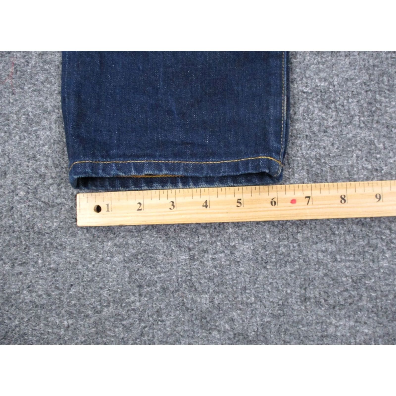 Imogene + Willie Imogene + Willie Jeans Mens 31 Blue Charlie Casual Classic Straight Work Country Denim Cotton 5-Pocket Design Straight USA Regular Button 33in Inseam Size US 31 - 5 Thumbnail