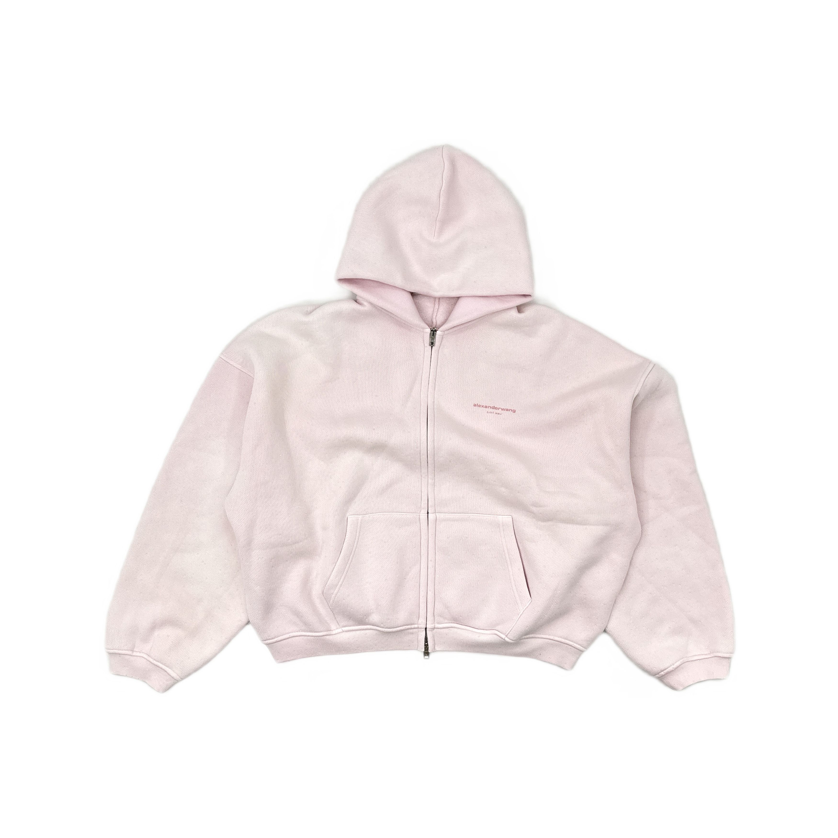 Alexander Wang Alexander Wang Logo Full Zip Hoodie Size S Size US S / EU 44-46 / 1 - 1 Thumbnail