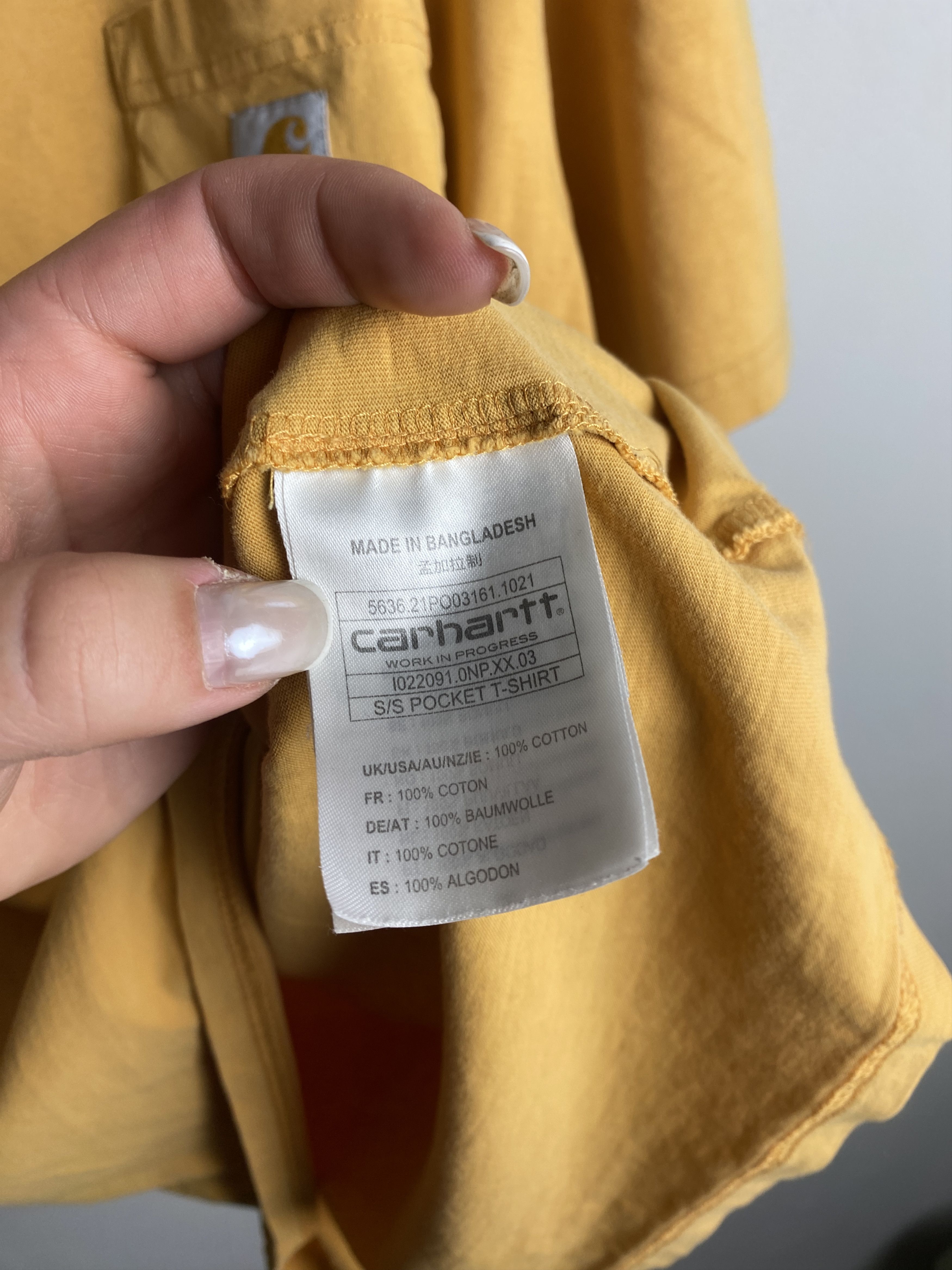 Carhartt × Carhartt Wip Carhartt WIP Pocket t-shirt tee casual skate rap Size US L / EU 52-54 / 3 - 4 Thumbnail
