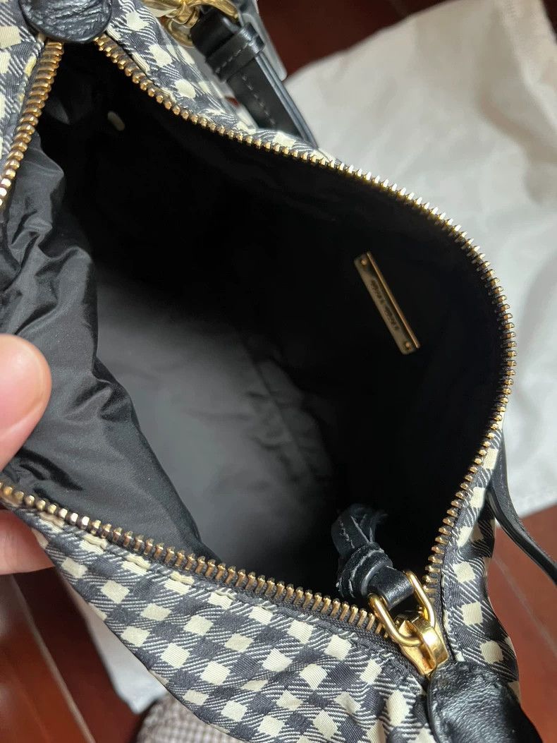 Prada Miumiu Checkered Bag Personal Use Sold As Is-2506 Size ONE SIZE - 8 Thumbnail
